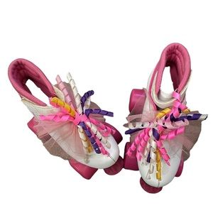 Barbie Roller Skates with free helmet